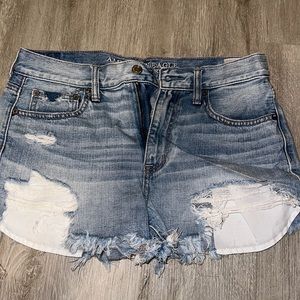 American Eagle Outfitters Vintage Hi-Rise Festival Denim Shorts Size 8